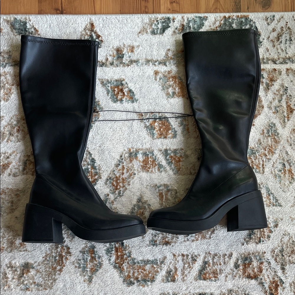 Wild Fable Black Heeled Boots